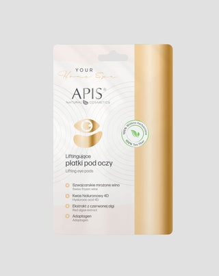 Επιθέματα ματιών με υαλουρονικό οξύ 4D lifting για ώριμο δέρμα Apis - 1