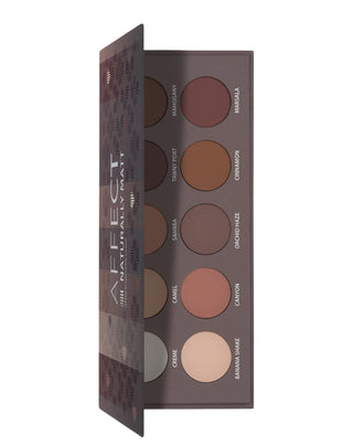 Naturally Matt Pressed Eyeshadows Palette από την Affect Professional Cosmetics - 2