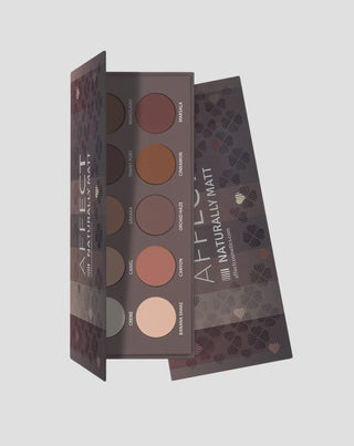 Naturally Matt Pressed Eyeshadows Palette από την Affect Professional Cosmetics - 1
