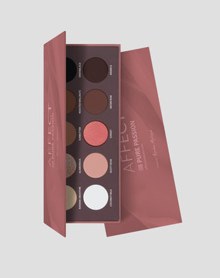 Pure Passion Μόνιμη παλέτα πατημένων σκιών από την Affect Professional Cosmetics - 1