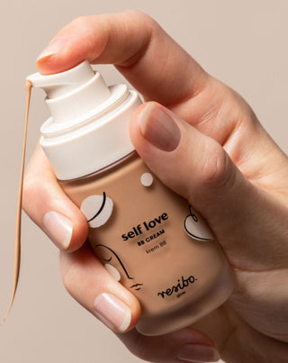 Φυσική και βιολογική κρέμα προσώπου Self Love BB στην απόχρωση Natural Beige 30 ml Resibo - 2