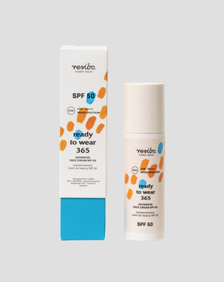Προηγμένη κρέμα προσώπου SPF 50 για την επιβράδυνση της γήρανσης του δέρματος Έτοιμη να φορεθεί 365 Resibo - 3