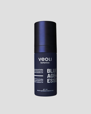 Blue ageless essence αντιγηραντικός ορός με πεπτίδιο χαλκού και σύμπλοκα πεπτιδίων Veoli Botanica - 1