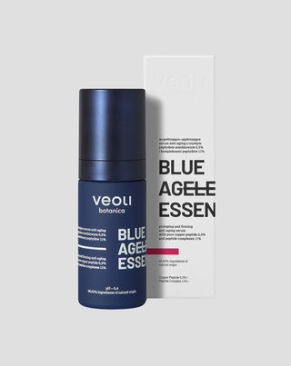 Blue ageless essence αντιγηραντικός ορός με πεπτίδιο χαλκού και σύμπλοκα πεπτιδίων Veoli Botanica - 4