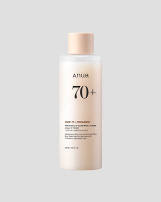 Η φωτιστική φόρμουλα του Rice 70 Glow Milky Toner της ANUA - 1