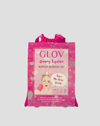 Glov hair band set δύο γάντια για την αφαίρεση του μακιγιάζ και την καθημερινή φροντίδα του δέρματος - 2