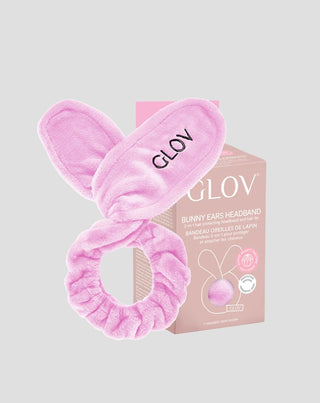 Bunny Ears Pink Glov hairband για εύκολη περιποίηση - 3