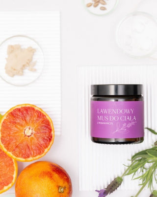 Μους σώματος λεβάντας για ερεθισμένο και ξηρό δέρμα με έλαιο λεβάντας Mglife - 4