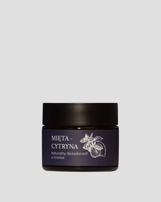 Φυσική αποσμητική κρέμα Μέντα-Λεμόνι Mglife - 1