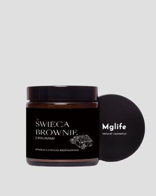 Vegan κερί με άρωμα βατόμουρου 120 ml MgLife - 4