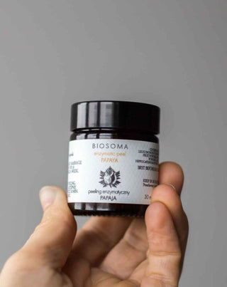 Ενζυμικό peeling - Μάσκα παπάγιας για όλους τους τύπους δέρματος RAW Biosoma line - 2