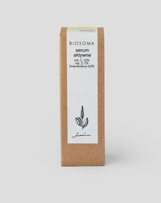 Ορός προσώπου με βιταμίνη C 15% και βιταμίνη Ε για την ελάφρυνση της υπερμελάγχρωσης Biosoma - 3