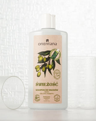 Orientana Ayurvedic Anti-dandruff Hair Shampoo με μέλι και πράσινο τσάι - 3