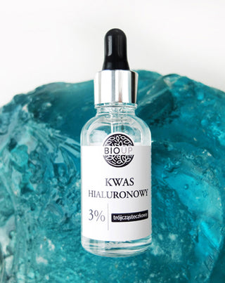 Υαλουρονικό οξύ 3% Ενυδατική κρέμα δέρματος με τρία σωματίδια για όλους τους τύπους δέρματος BIOUP - 3