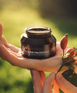 Κρέμα προσώπου Elixir of youth για ώριμο δέρμα 100% φυσικό Option natura - 2