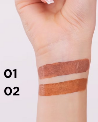 Κρεμώδες και ελαφρύ υγρό bronzer Wonder Match No. 02 για υγρό contouring Eveline - 2