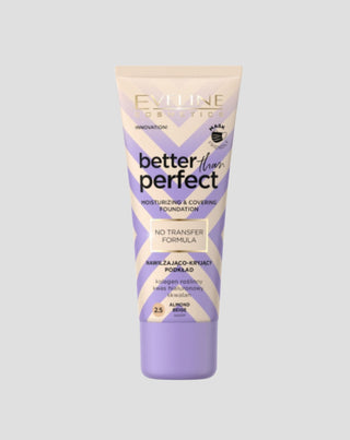 Ενυδατικό Καλυπτικό Ίδρυμα Νο 2.5 αμυγδαλωτό μπεζ Better Than Perfect Eveline - 1