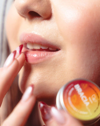 Σορμπέ φρούτων για ξηρά και σκασμένα χείλη μάνγκο κεράσι και μανταρίνι Soap Brothers - 3