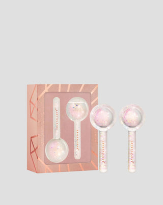 Cryolift ice globes Κρυοθεραπεία προσώπου γυάλινες μπάλες μασάζ Crystallove - 1