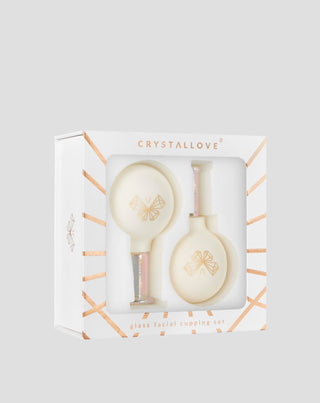 Γυάλινες φυσαλίδες για μασάζ προσώπου, λαιμού και ντεκολτέ Crystallove - 1