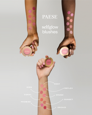 Selfglow ρουζ ευέλικτο μακράς διάρκειας και εύκολο στη χρήση Paese - 3