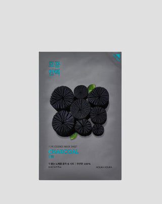 Pure Essence Holika Holika Μάσκα φύλλου βαμβακιού με εκχύλισμα άνθρακα - 1