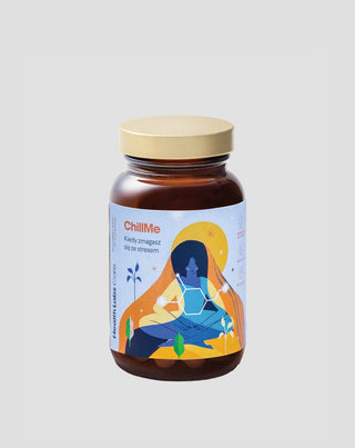 Συμπλήρωμα άγχους με προσαρμογόνα και EGCG ChillMe Health Labs Care 60 κάψουλες - 1