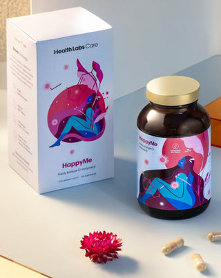 Συμπλήρωμα ευεξίας HappyMe Health Labs Care 120 κάψουλες - 2