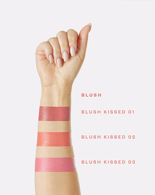 Κρεμώδες ρουζ σε κοραλλί απόχρωση Blush kissed 02 Paese - 3