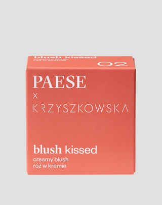 Κρεμώδες ρουζ σε κοραλλί απόχρωση Blush kissed 02 Paese - 5