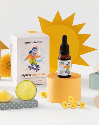 Vegan βιταμίνη D σταγόνες για παιδιά MyKids Vitamin D3 Health Labs Care - 2