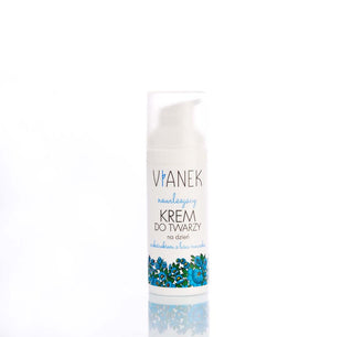 Ενυδατική κρέμα προσώπου με εκχύλισμα φύλλων πικραλίδας για ξηρό και ευαίσθητο δέρμα Vianek - 1