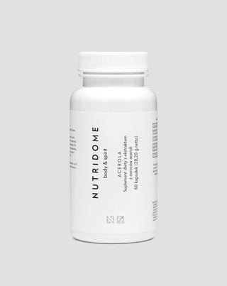 Ταμπλέτες Acerola με φυσικό εκχύλισμα φρούτων Acerola Nutridome 60 κάψουλες - 1