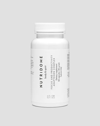 Σύμπλεγμα προσαρμογόνων για συγκέντρωση και παραγωγικότητα Συμπλήρωμα διατροφής Nutridome 60 κάψουλες - 1