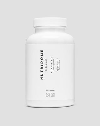 Nutridome βιταμίνη Β12 για ανοσία, κόπωση και λειτουργία του νευρικού συστήματος 180 κάψουλες - 1
