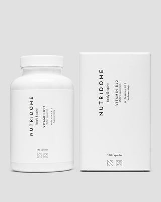 Nutridome βιταμίνη Β12 για ανοσία, κόπωση και λειτουργία του νευρικού συστήματος 180 κάψουλες - 3