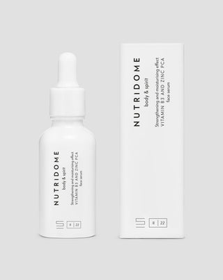 Βιταμίνη Β3 10% και ψευδάργυρος 1% ορός προσώπου για την ακμή Nutridome - 4