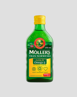 Gold Moller's Norwegian Lemon Flavoured Trank με 2000 IU Βιταμίνη D3 - 1