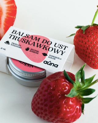 Βάλσαμο χειλιών φράουλα για να ενισχύσει το χρώμα των χειλιών και να προσθέσει λάμψη Auna - 3