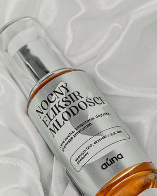 Νυχτερινό ελιξίριο νεότητας με συνένζυμο Q10 για ξηρό, κουρασμένο και ώριμο δέρμα Auna - 3