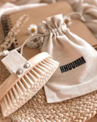 Ξηρή βούρτσα μασάζ σώματος με λωρίδα ινών αγαύης No. 3 Hhuumm - 2