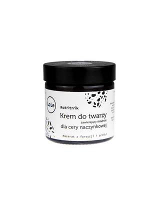 Κρέμα προσώπου για το αγγειακό δέρμα με έλαιο ιπποφαούς για την ενίσχυση των τοιχωμάτων των αιμοφόρων αγγείων La-Le - 1