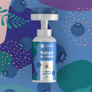 HiSkin αφρός πλύσης χεριών και σώματος με άρωμα μούρου για παιδιά - 2