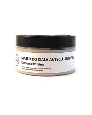 Βούτυρο καφέ κατά της κυτταρίτιδας με καφεΐνη για τη βελτίωση του χρώματος και του τόνου της επιδερμίδας La-Le - 1