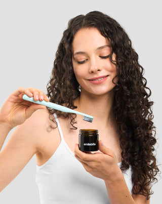 Smilebite σκόνη λεύκανσης δοντιών με άνθρακα καρύδας - 6