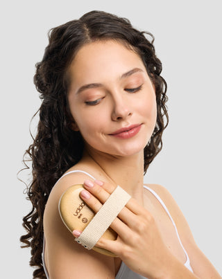 Uddo φυσική βούρτσα μασάζ σώματος από τρίχα αγριογούρουνου_6 - 3