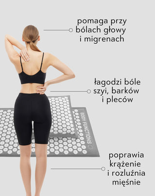 Στρώμα βελονισμού με αιχμές και μαξιλάρι μεγάλο Body Functions - 3