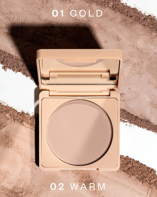 Πιεσμένο bronzer Selfglow 02 Warm με ενεργά συστατικά για contouring προσώπου Paese - 4
