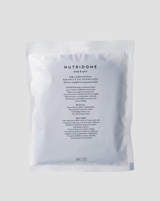 Γάντι αφαίρεσης μακιγιάζ με λεπτές μικροΐνες για όλους τους τύπους δέρματος Nutridome - 2