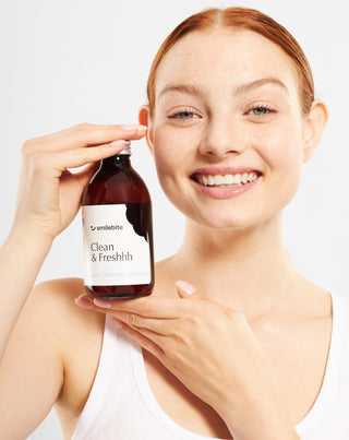 Στοματικό διάλυμα με γεύση μέντας και αντιδιαβρωτική δράση Smilebite - 2